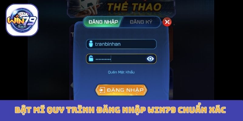 Bật mí quy trình đăng nhập Win79 chuẩn xác